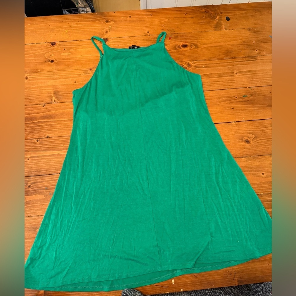 A.n.a‎ Green Sleeveless Dress